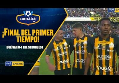#CopaTigoClausura 🏆 45+5′ ¡Final del primer tiempo! The Strongest se impone en el Clásico Paceño.