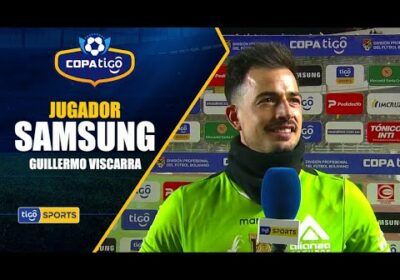 #CopaTigoClausura🏆 Estas fueron las palabras del Jugador Samsung. #TigoSportsBolivia⚽