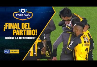 #CopaTigoClausura 🏆 The Strongest goleó a Bolívar en el Siles y se quedó con el Clásico Paceño.