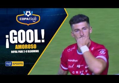 #CopaTigoClausura 🏆Amoroso anota el segundo gol para el ‘Inmobiliario’ tras sacar un disparo cruzado