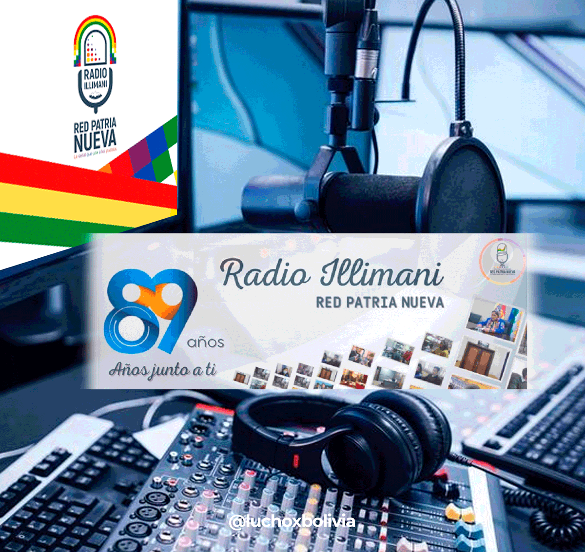 Hace 89 años Radio Illimani RedPatriaNueva inició emisiones. Hoy, su deber es t… deRedes.tv