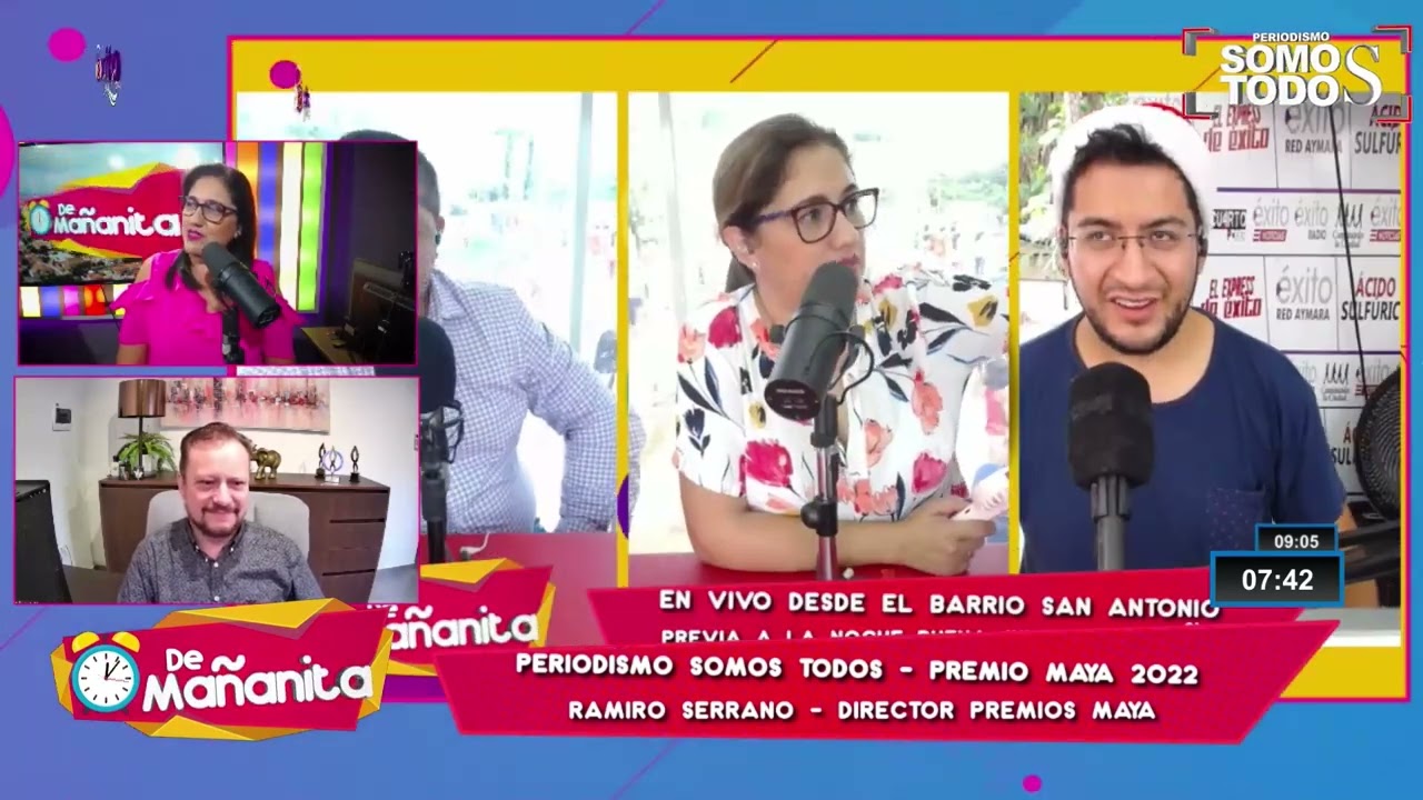 PERIODISMO SOMOS TODOS ES PREMIO MAYA 2022