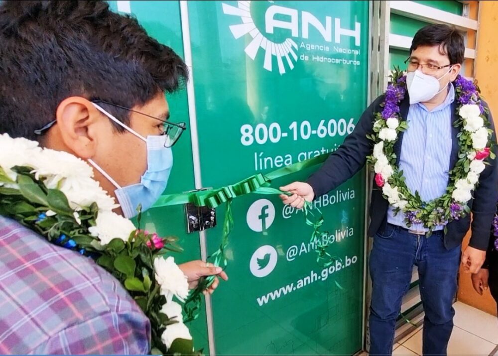 Nuevas oficinas de la EEC-GNV y la ANH en Montero impulsan el cambio de la matriz energética