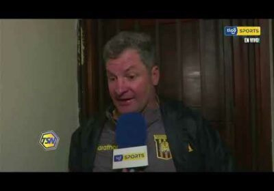 #CopaTigoClausura 🏆 Las declaraciones de Claudio Biaggio después del triunfo en el Clásico Paceño.
