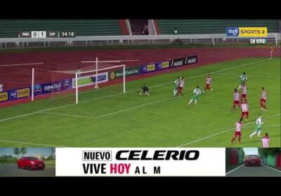 Este fue el momento Imcruz en el primer tiempo de Independiente vs. Oriente.