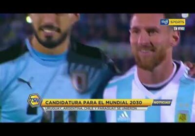 #TigoSportsNoticias 🚨Candidatura para el mundial 2030. Argentina, Chile, Paraguay y Uruguay.