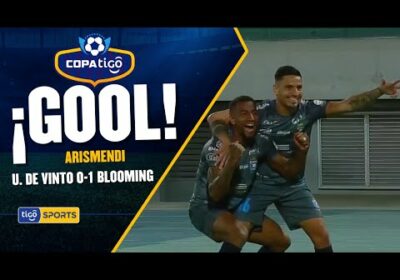 ¡Gol de Blooming! Fernando Arismendi pone en ventaja a la ‘Academia’ cruceña.