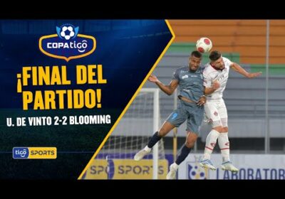 ¡Final del partido! Universitario de Vinto rescató un punto ante Blooming de manera agónica