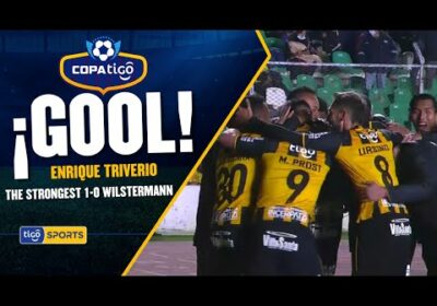 ¡Gol de The Strongest! Enrique Triverio impacta de cabeza y pone en ventaja al ‘Tigre’.