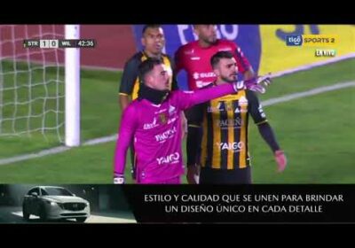 Este fue el momento Imcruz en el primer tiempo de The Strongest vs. Wilstermann.