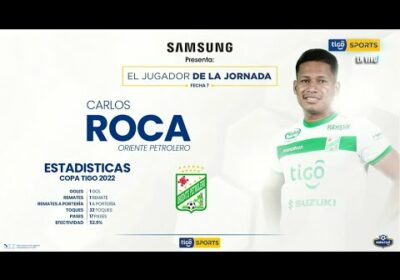 Samsung presenta a Carlos Roca, jugador de la Fecha 7.