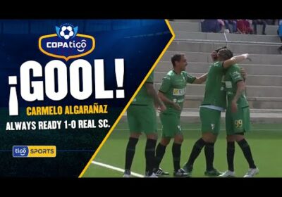 ¡Gol de Always Ready! Carmelo Algarañaz pone en ventaja al ‘Millonario’ en El Alto.