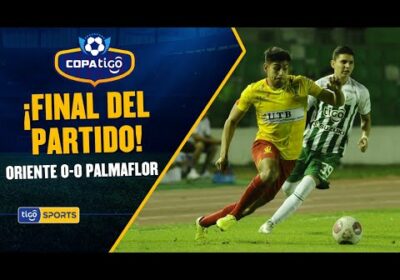 ¡Final del partido! Oriente Petrolero no pudo en casa y empató ante Atlético Palmaflor.
