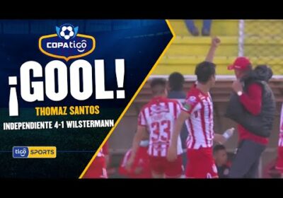 ¡Gol de Independiente! Thomaz Santos pone el cuarto para el ‘Inde’ a través de un golazo