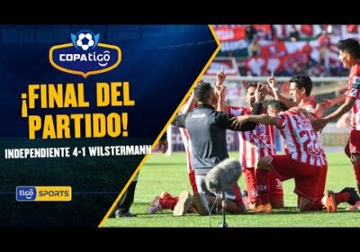 ¡Final del partido! Independiente se llevó la victoria por 4 a 1 en condición de local.