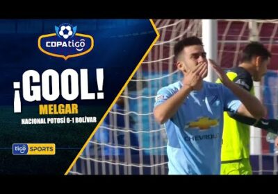 #CopaTigoClausura 🏆 ¡Gol de Bolívar! Sebastián Melgar aprovechó un balón suelto para definir.