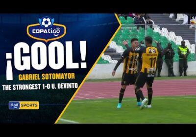 ¡Gol de The Strongest! Gabriel Sotomayor se anticipa a la defensa rival para poner en ventaja