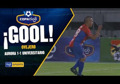 ¡Gol de Universitario! Marcos Ovejero iguala el marcador.