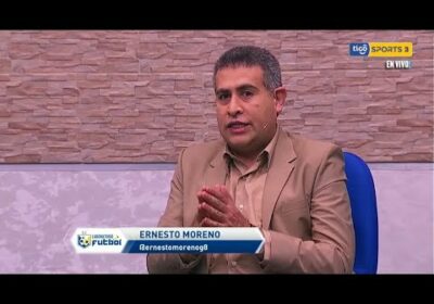 Ernesto Moreno: “Yo me quedo con el gran partido de la reserva de Bolívar, de ahí van a salir un….