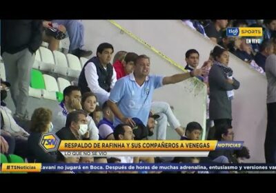 Respaldo de Rafinha y sus compañeros. Lo que se vio en el partido de Blooming vs. Tomayapo.