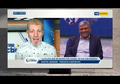 Martín Liberman: “En Argentina hay un gran revuelo por la llega de Romero a Boca”.