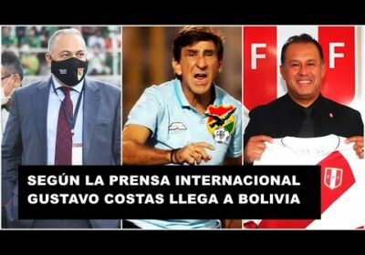 GUSTAVO COSTAS LLEGA A BOLIVIA? SU SUELDO SERÍA MUY PARECIDO AL DE JUAN REYNOSO 1,3 MILLONES POR AÑO