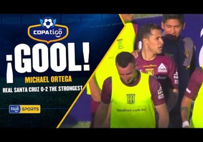 ¡Gol de The Strongest! Michael Ortega aumenta la ventaja del ‘Tigre’.