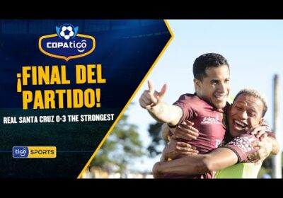 ¡Final del partido! The Strongest logró un valioso triunfo en Santa Cruz.
