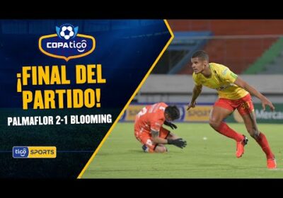 ¡Final del partido! Atlético Palmaflor remontó el marcador y se quedó con el triunfo.