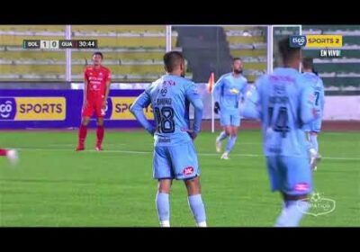 Momento Imcruz en el primer tiempo de Bolívar vs. Guabirá.