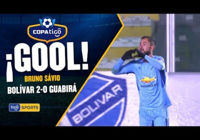 ¡Gol de Bolívar! Bruno Sávio anota y aumenta la ventaja de la ‘Academia’.