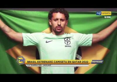 #TigoSportsNoticias 🚨Brasil estrenará camiseta en Qatar 2022. La ‘Garra del Jaguar’.