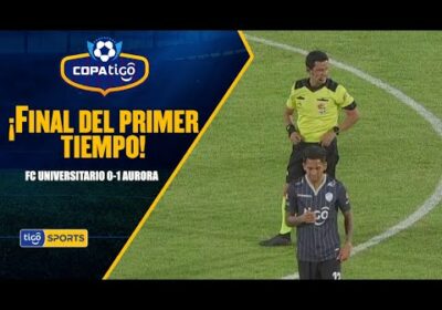 #CopaTigoClausura 🏆 45+5′ ¡Final del primer tiempo! Aurora está venciendo al ‘Manzanero’.