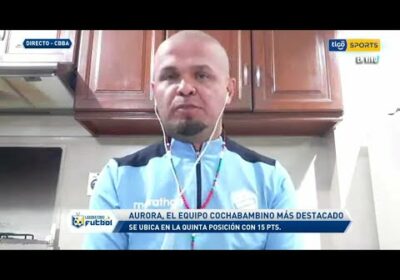 Francisco Argüello, DT. de Aurora, nos cuenta la buena campaña que están realizando en el campeonato