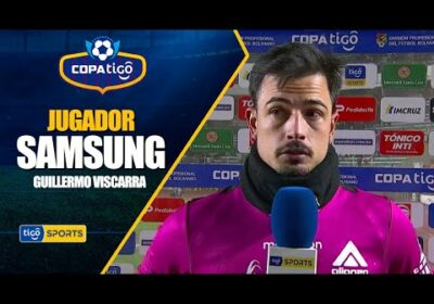 #CopaTigoClausura🏆 Estas fueron las palabras del Jugador Samsung. #TigoSportsBolivia⚽