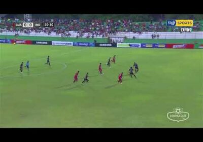 Momento Imcruz en el primer tiempo de Guabirá vs. Independiente.