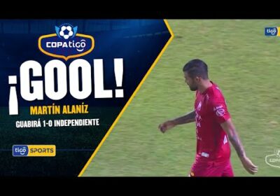 ¡Gol de Guabirá! Martín Alaníz no falla desde el punto penal y pone en ventaja al ‘Azucarero’.