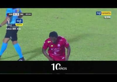 Este fue el momento Imcruz del partido. Guabirá 1-1 Independiente