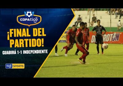 ¡Final del partido! Guabirá e Independiente Petrolero empataron en el Gilberto Parada