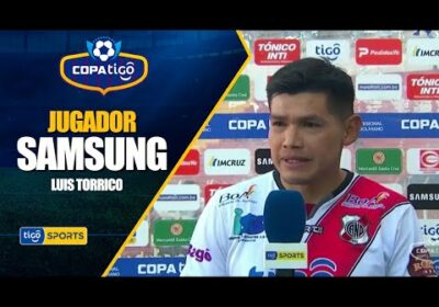 #CopaTigoClausura🏆 Estas fueron las palabras del Jugador Samsung. #TigoSportsBolivia⚽
