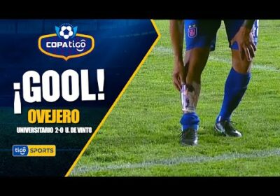 #CopaTigoClausura 🏆 Marcos Ovejero aprovecha un error en salida del ‘Manzanero’ para sellar.