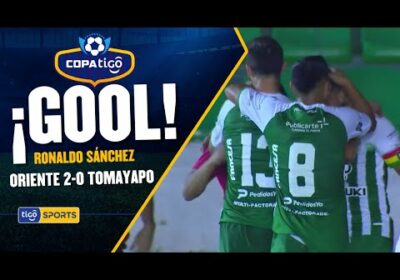 ¡Gol de Oriente Petrolero! Ronaldo Sánchez anota el segundo gol del ‘Verdolaga’.