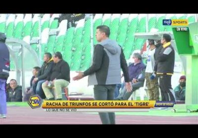 Racha de triunfos se cortó para el ‘Tigre’. Lo que no se vio en The Strongest vs. Palmaflor