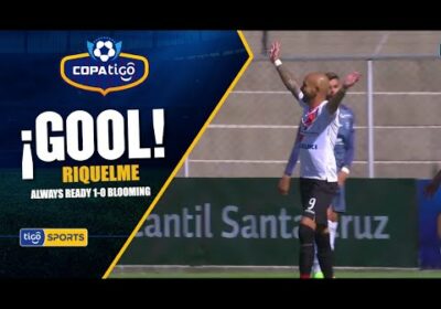 #CopaTigoClausura 🏆  ¡Gol de Always Ready! El ‘Millonario’ golpea rápido con anotación de Riquelme.