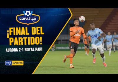 ¡Final del partido! Aurora remontó el marcador y los tres puntos se quedan en Cochabamba.