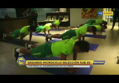 #TigoSportsNoticias 🚨Segundo microciclo de la selección sub20 con miras al sudamericano en Colombia.