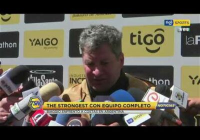 #CopaTigoClausura 🏆 The Strongest con equipo completo. Biaggio enfrentó a Costas en Argentina.