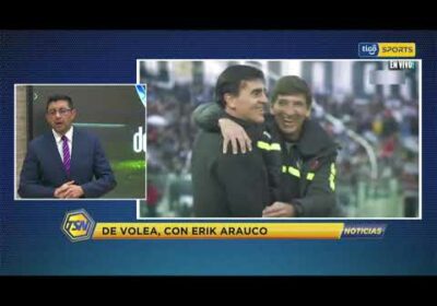 #TigoSportsNoticias 🚨De Volea, con Erik Arauco. El nuevo DT de la selección.