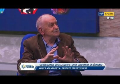 Xabier Azkargorta: “Es bueno que la localía se haga en La Paz y por la altura”.