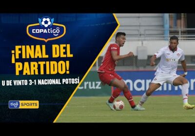 ¡Final del partido! Universitario de Vinto logró su primer triunfo en la competencia.
